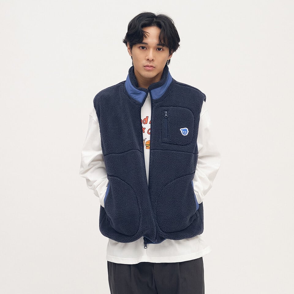 PPP0501-252 小P社長刷毛背心