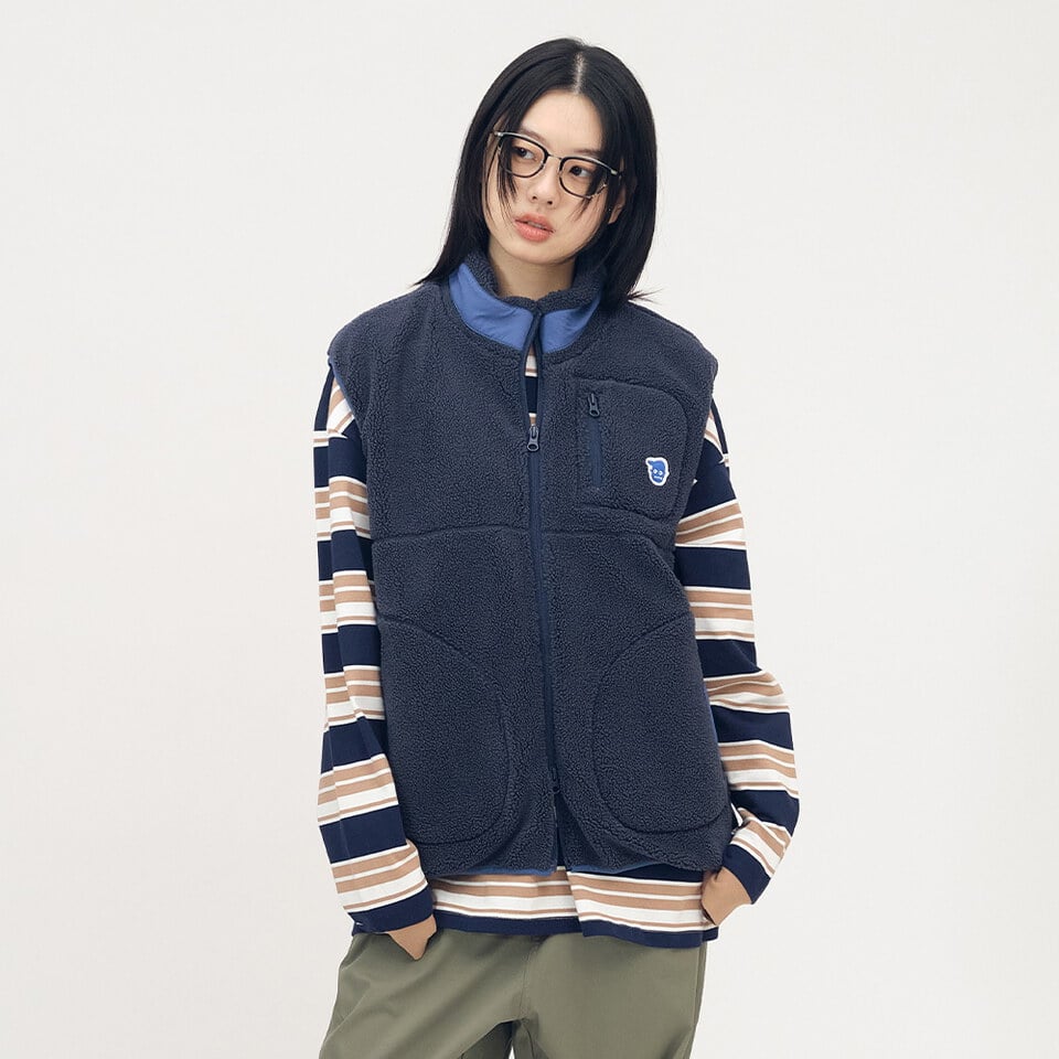 小P社長刷毛背心