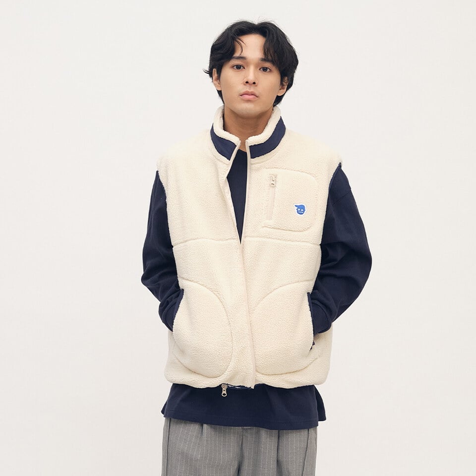 PPP0501-252 小P社長刷毛背心