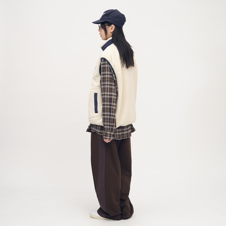 PPP0501-252 小P社長刷毛背心