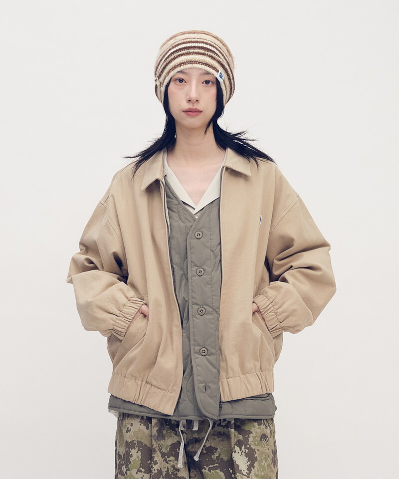 小P社長斜紋教練外套