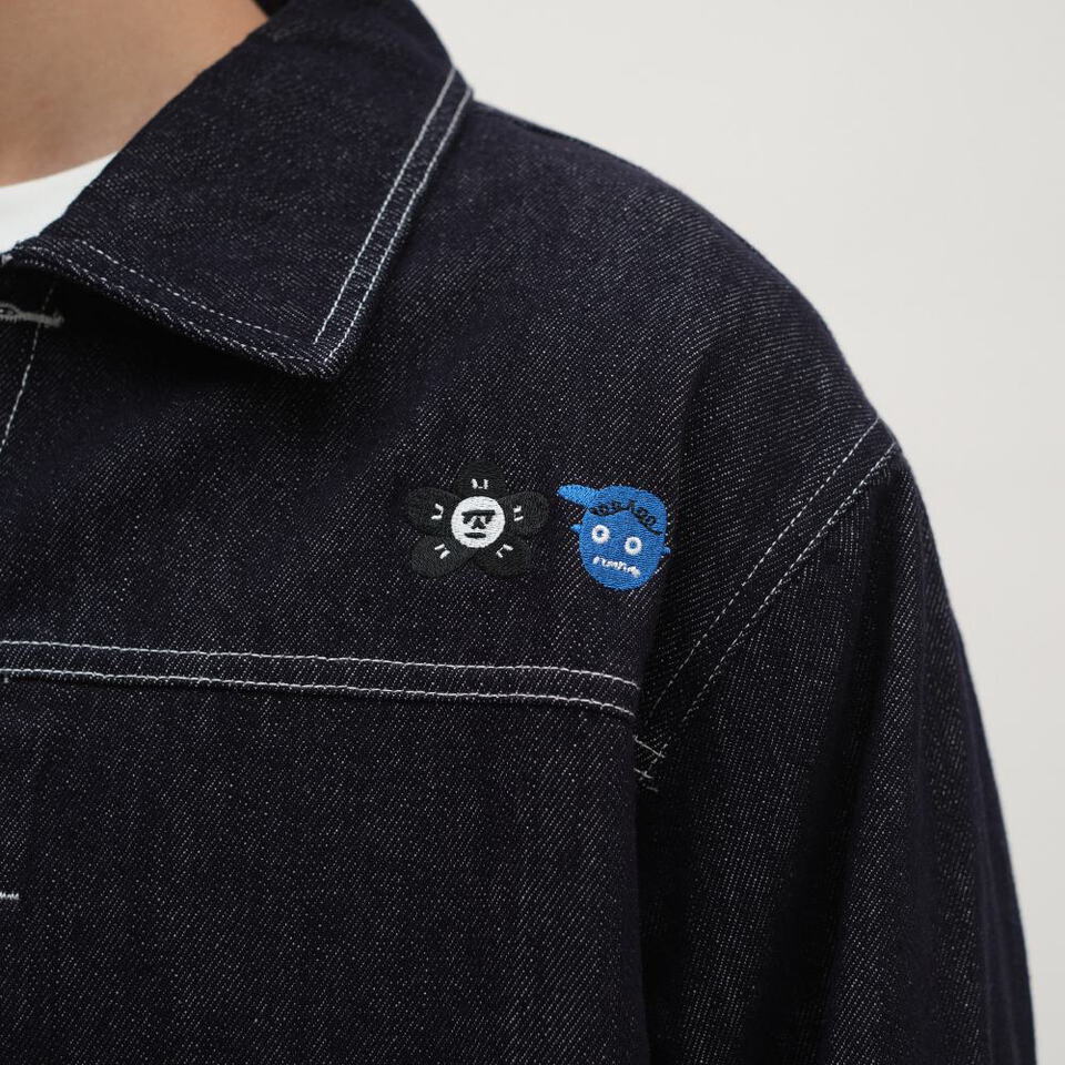 Abei 聯名小P社長刺繡外套