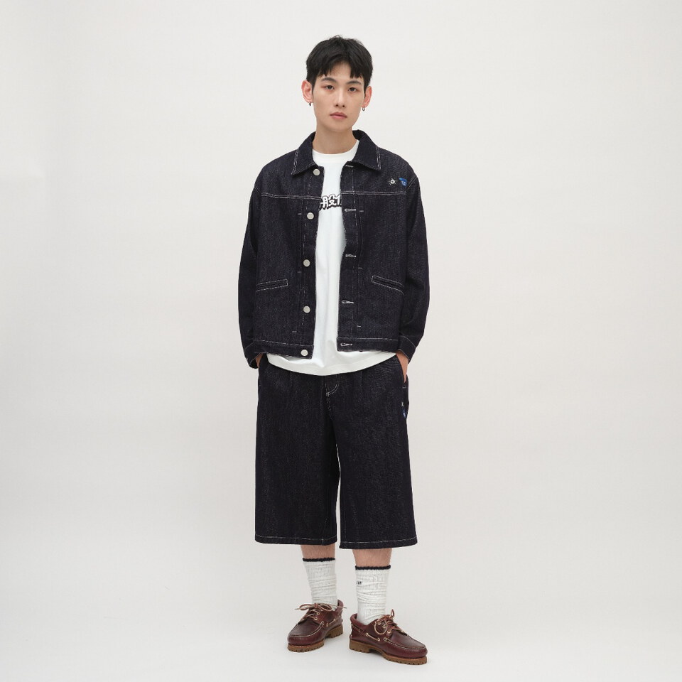 Abei 聯名小P社長刺繡外套