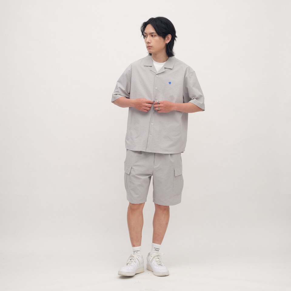 小P社長泡泡紗短褲