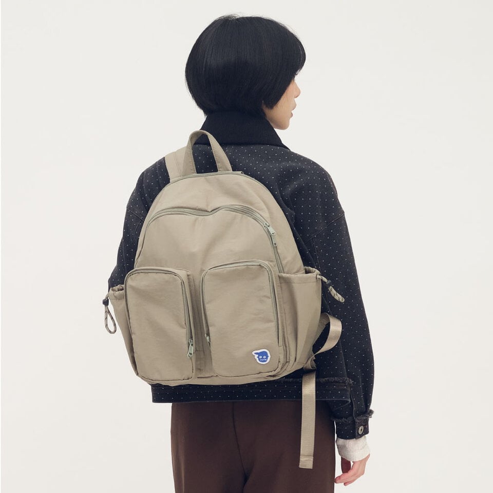 PPP3001-261 小P社長雙口袋後背包