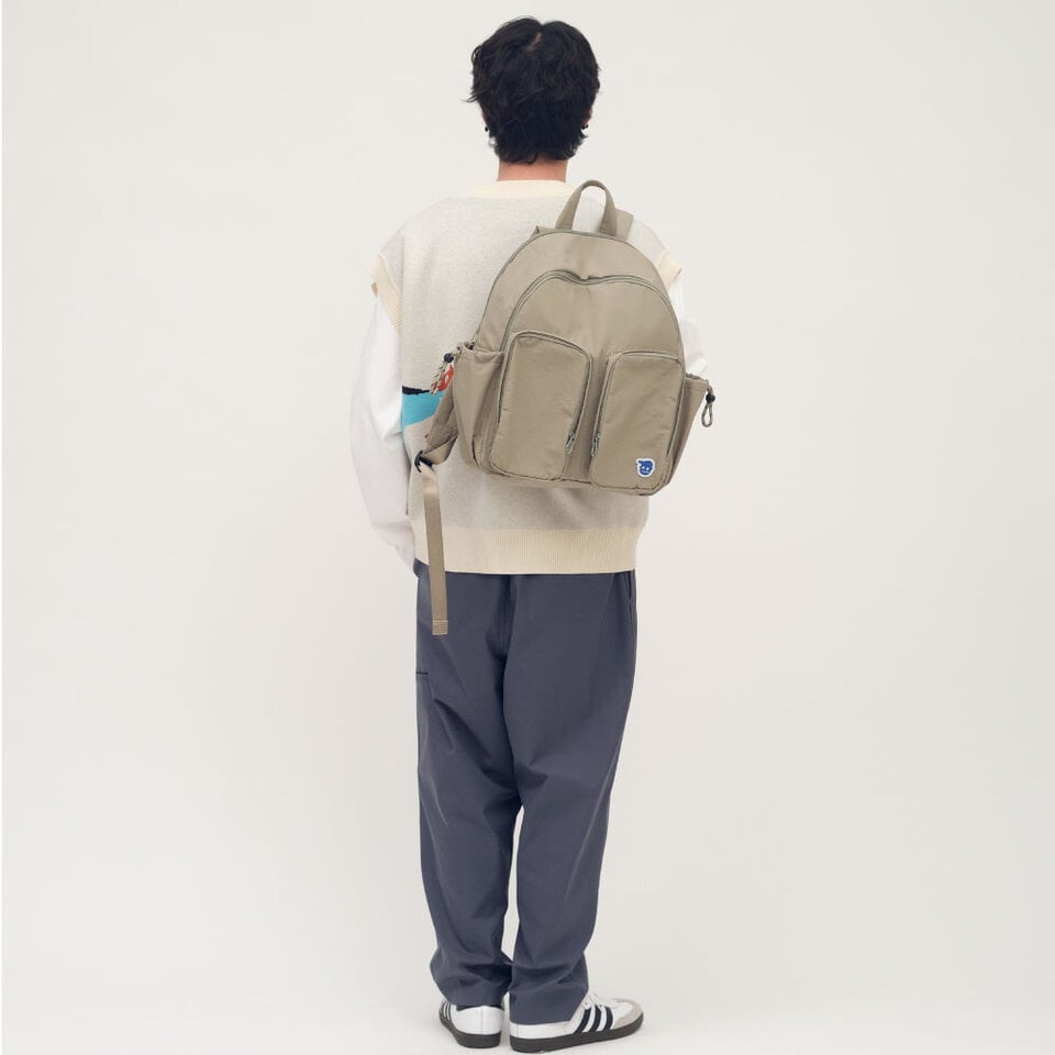 PPP3001-261 小P社長雙口袋後背包