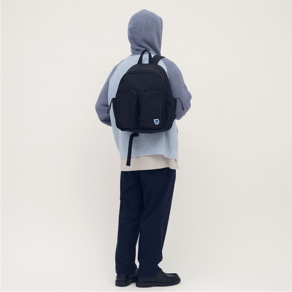 PPP3001-261 小P社長雙口袋後背包