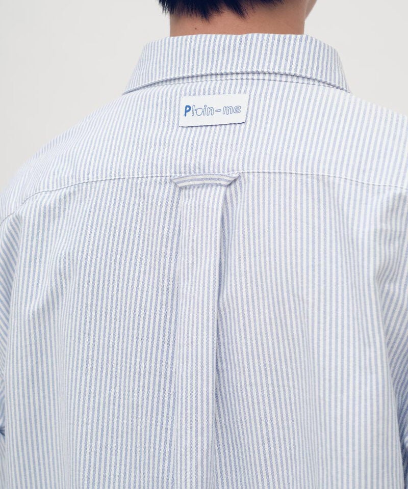 PPP3301-252 小P社長拼布長袖襯衫