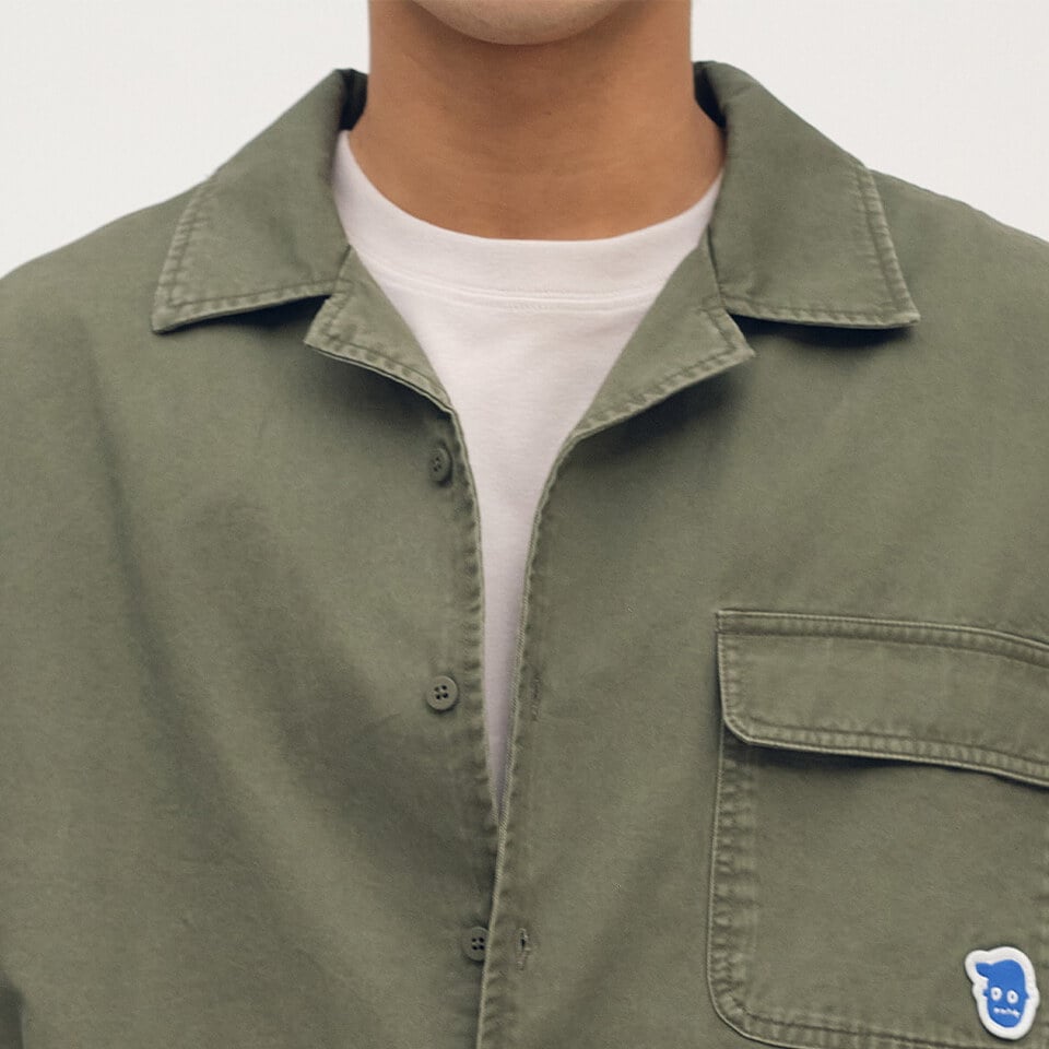 PPP3302-252 小P社長水洗長袖襯衫