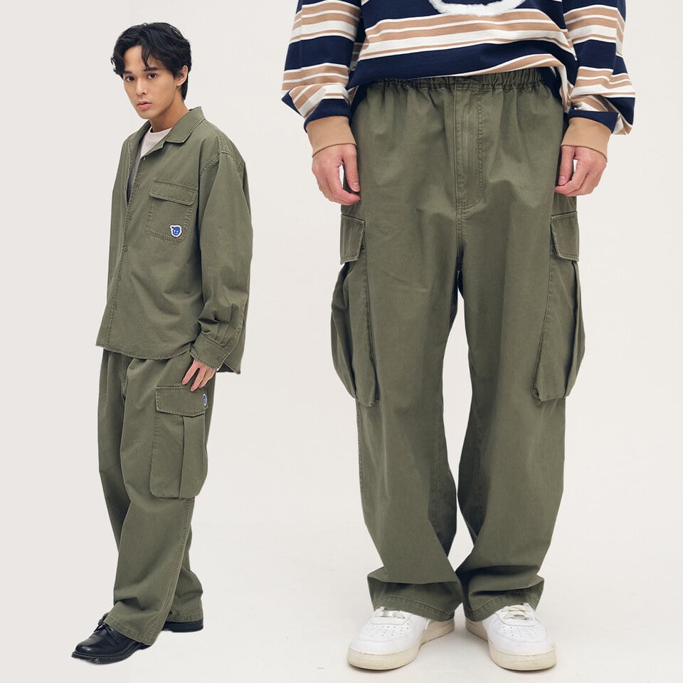 PPP4001-252 小P社長水洗口袋長褲