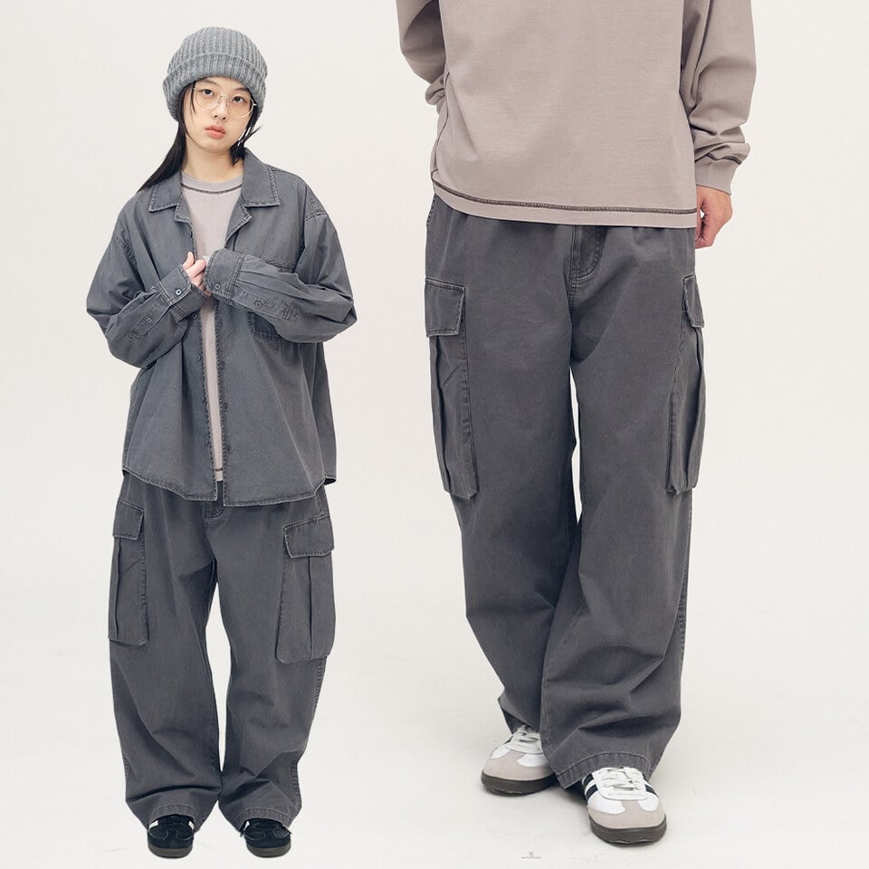 PPP4001-252 小P社長水洗口袋長褲