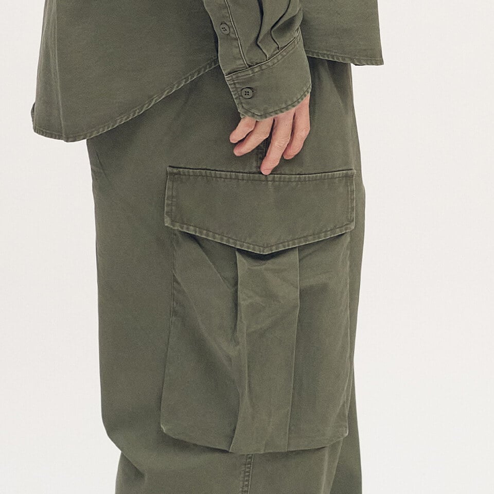 PPP4001-252 小P社長水洗口袋長褲