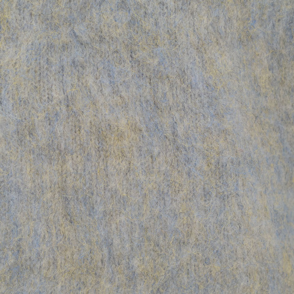 小P社長毛絨針織圓領毛衣