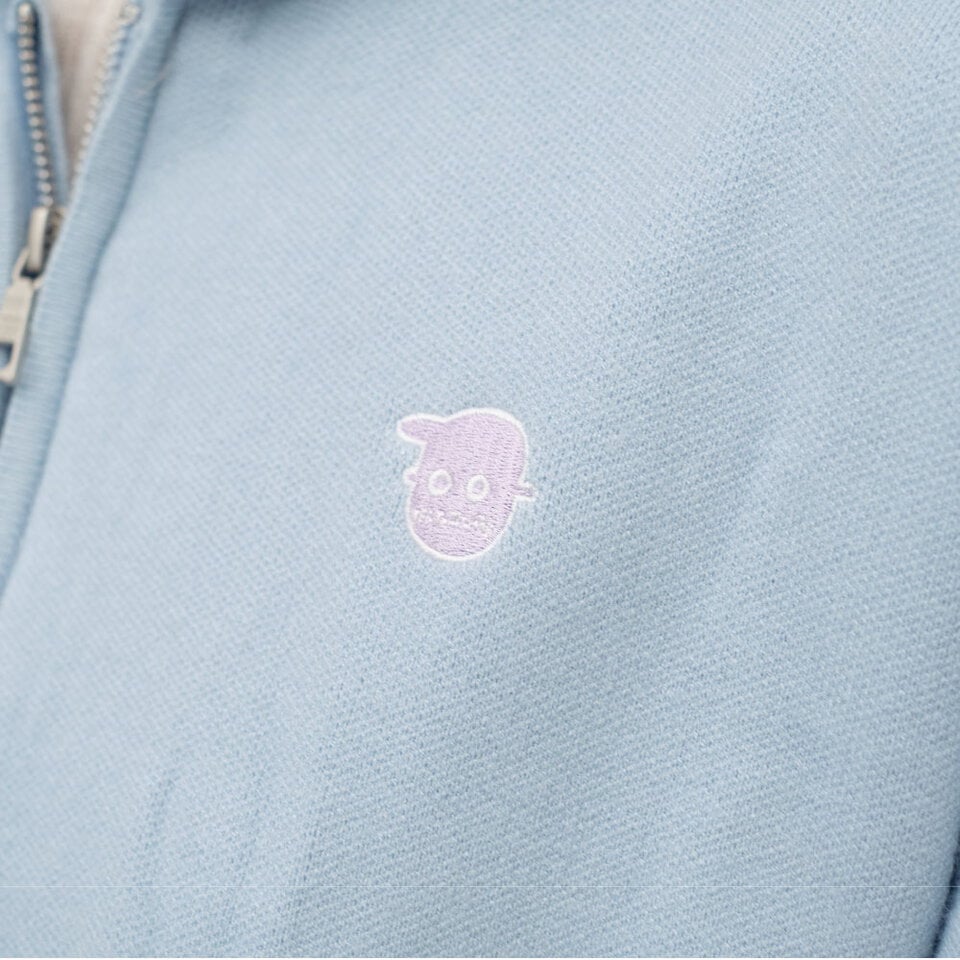 小P社長連帽針織外套