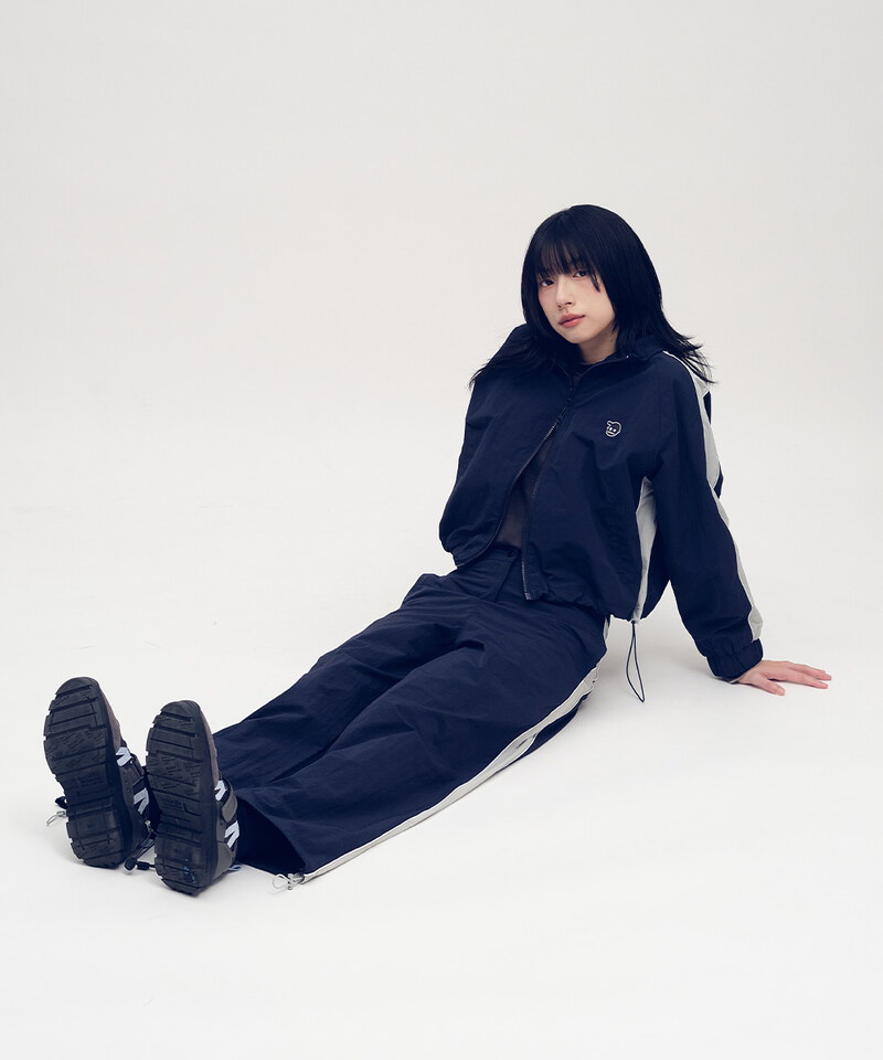 小P社長拼接短版外套