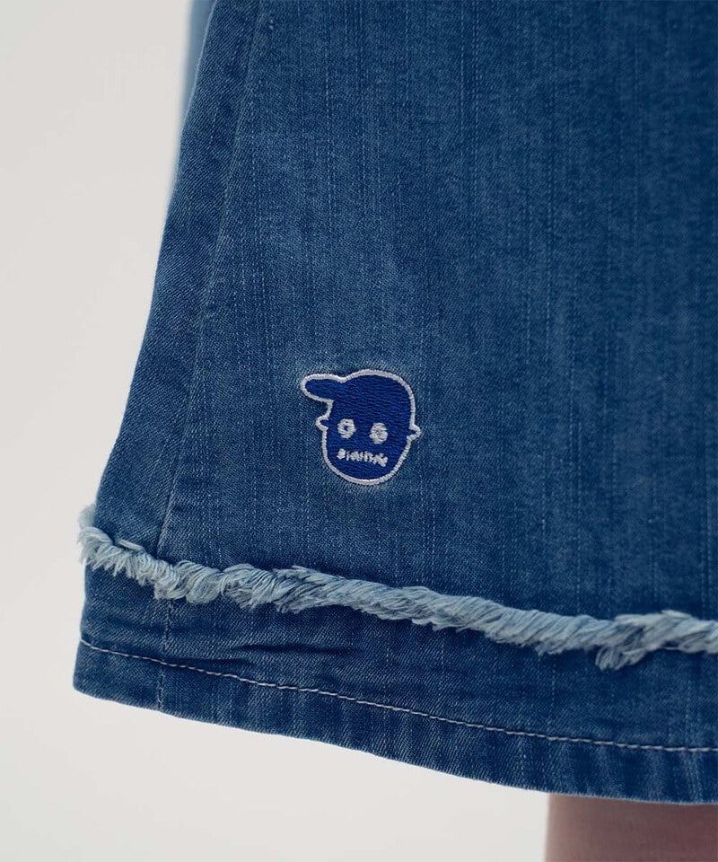 小P社長雙面穿丹寧連身洋裝