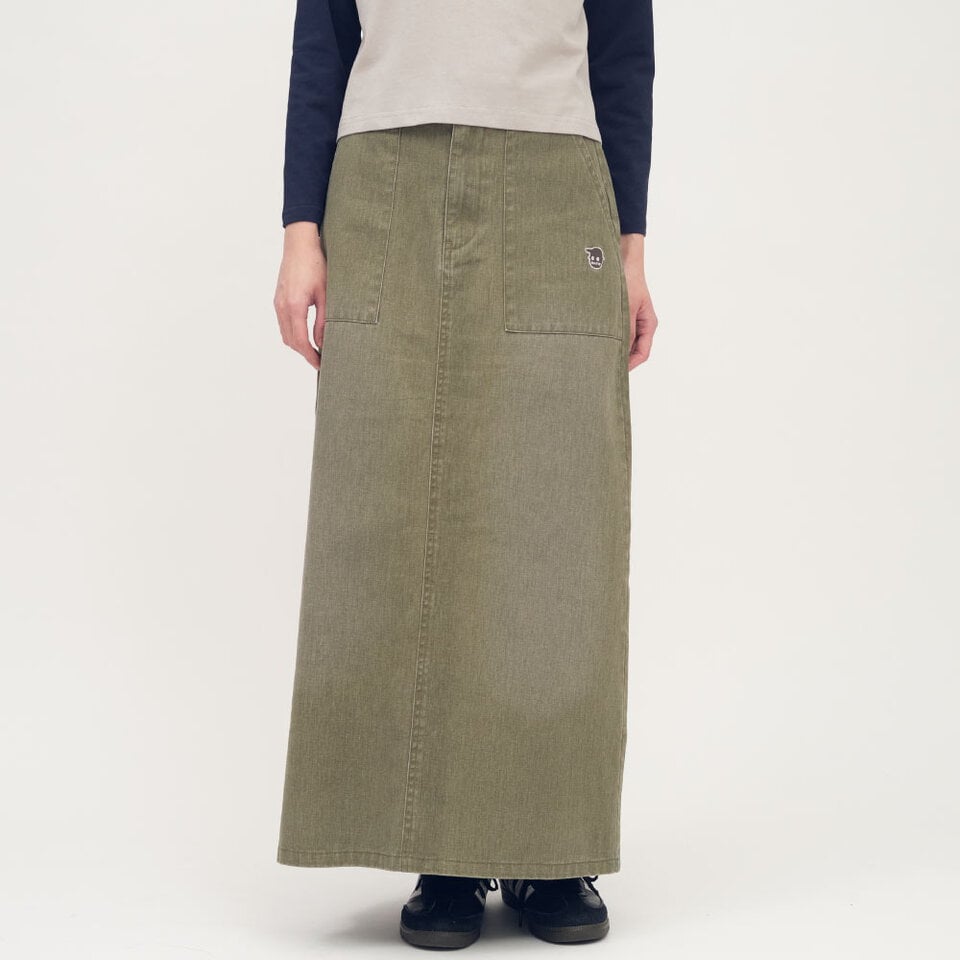 PPW5002-261 小P社長水洗長裙