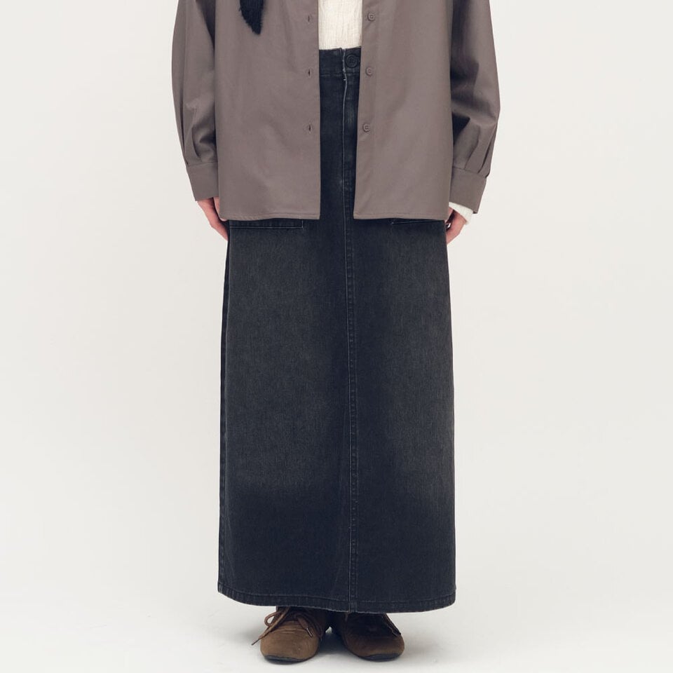 小P社長水洗長裙