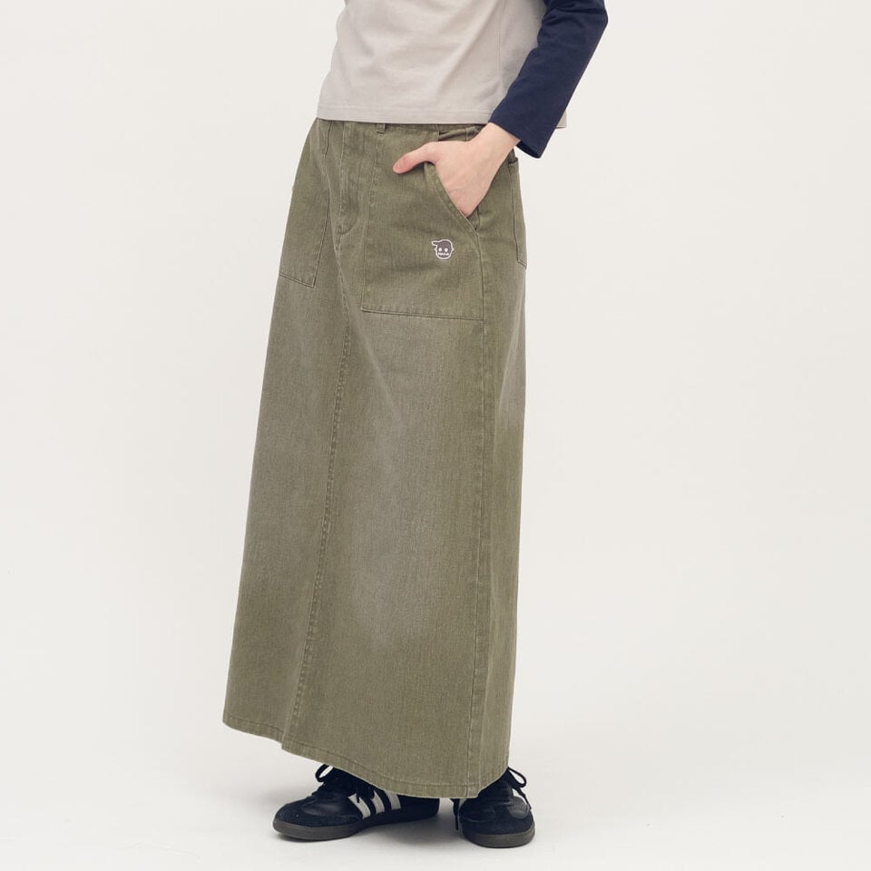 小P社長水洗長裙