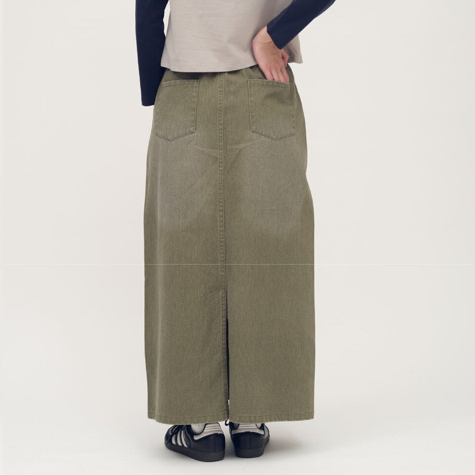 小P社長水洗長裙