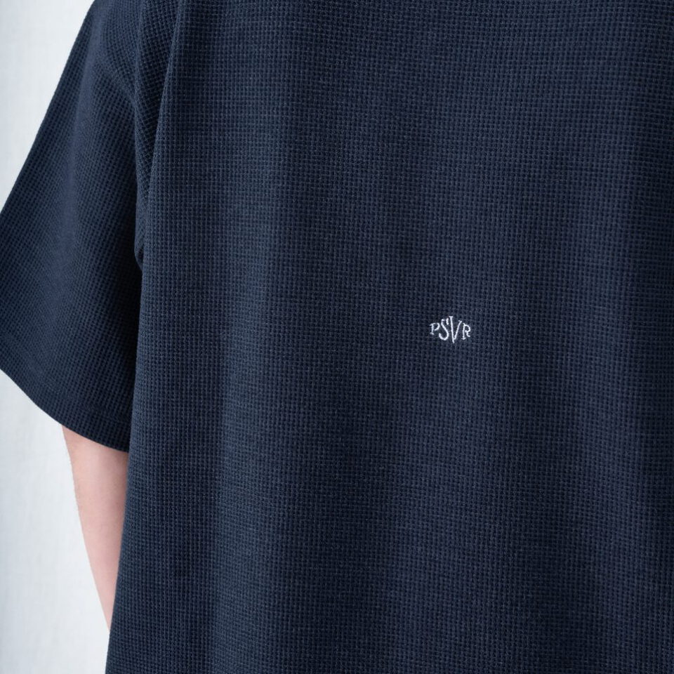 華夫格短袖T恤 TEXTURED WAFFLE KNIT T-SHIRT