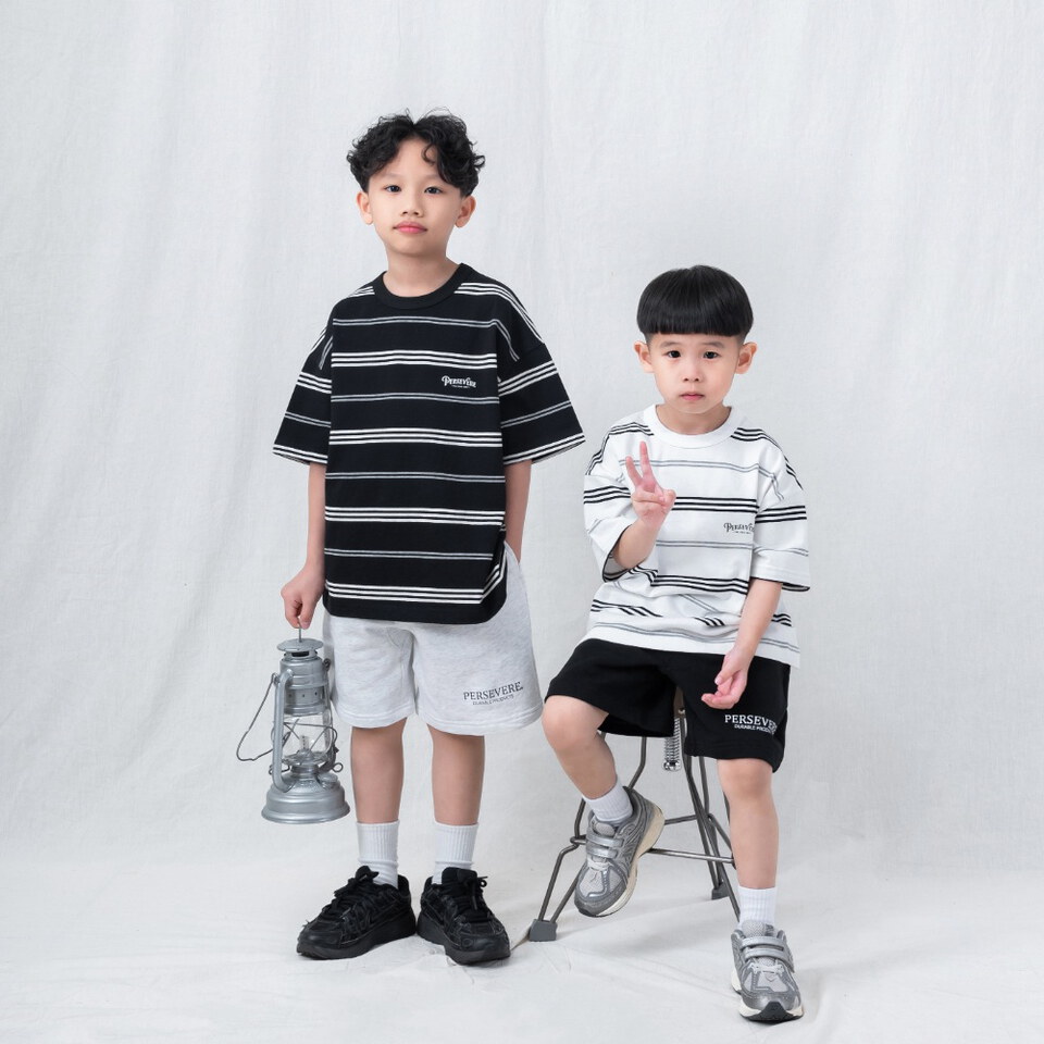 童裝條紋短TEE KIDS' T-SHIRT SERIES - STRIPED