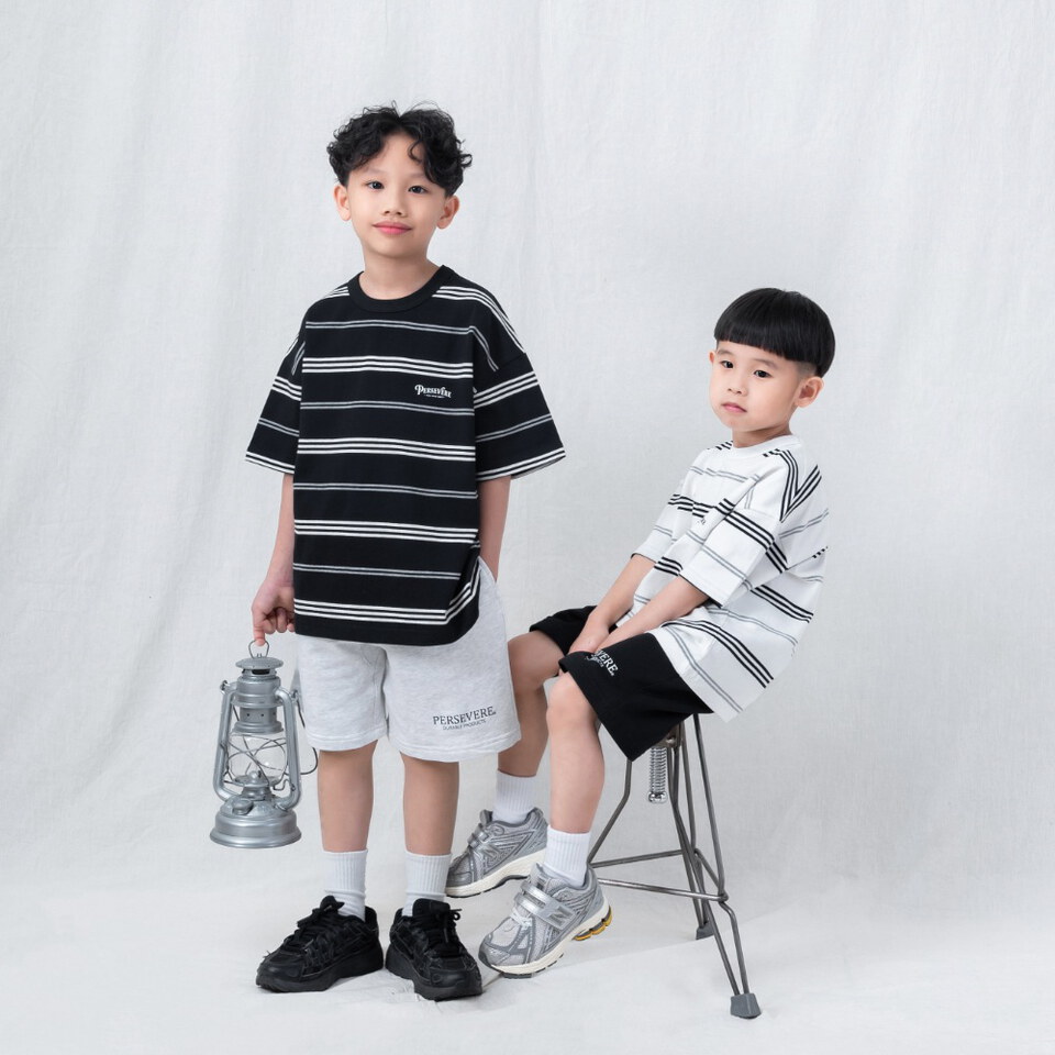 童裝條紋短TEE KIDS' T-SHIRT SERIES - STRIPED