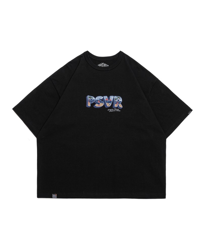 PSV0109-242 海洋圖像LOGO短TEE OCEAN LOGO GRAPHIC T-SHIRT