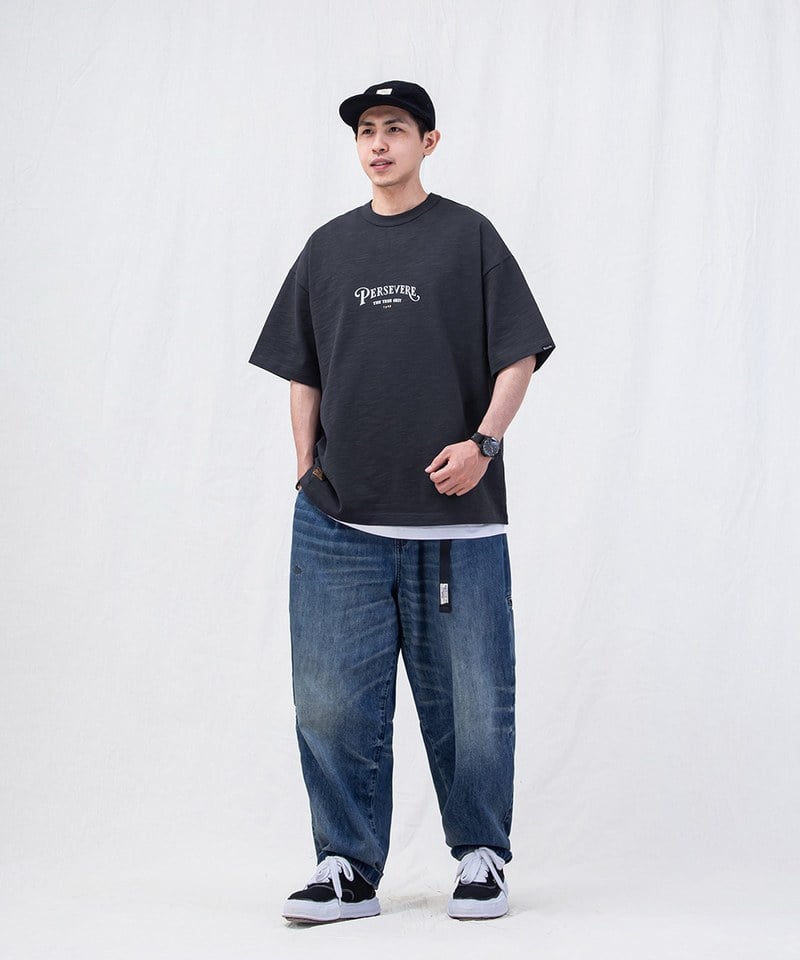 PSV0114-251 手繪馬蹄鐵圖像T恤 HAND-DRAWN HORSESHOE GRAPHIC T-SHIRT