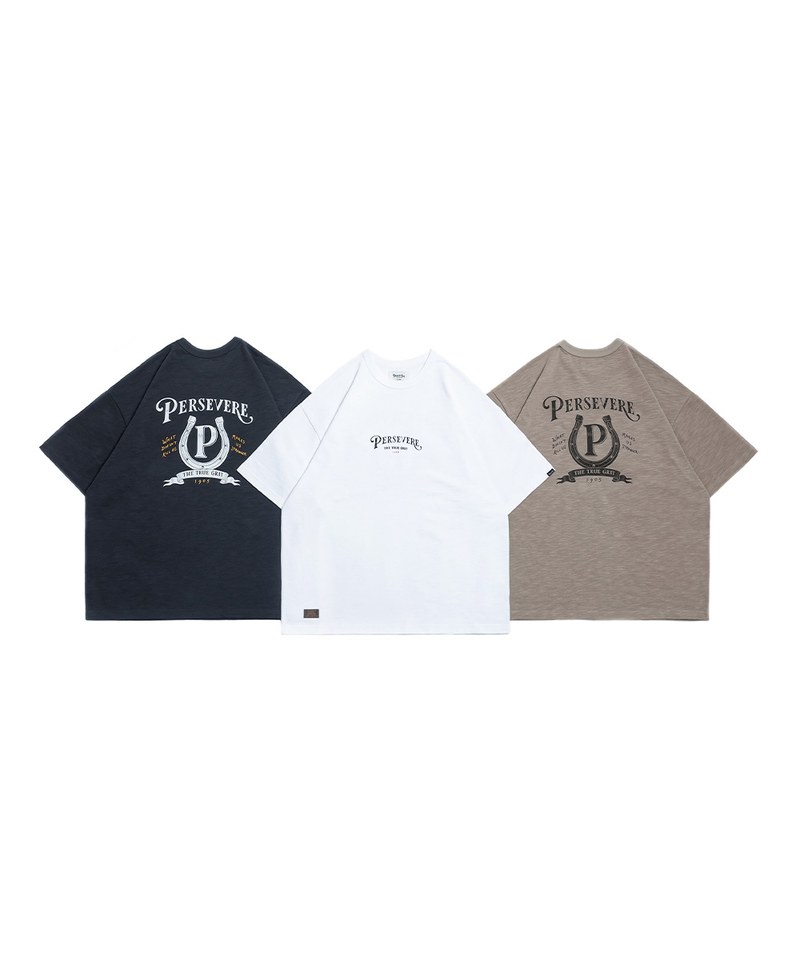PSV0114-251 手繪馬蹄鐵圖像T恤 HAND-DRAWN HORSESHOE GRAPHIC T-SHIRT