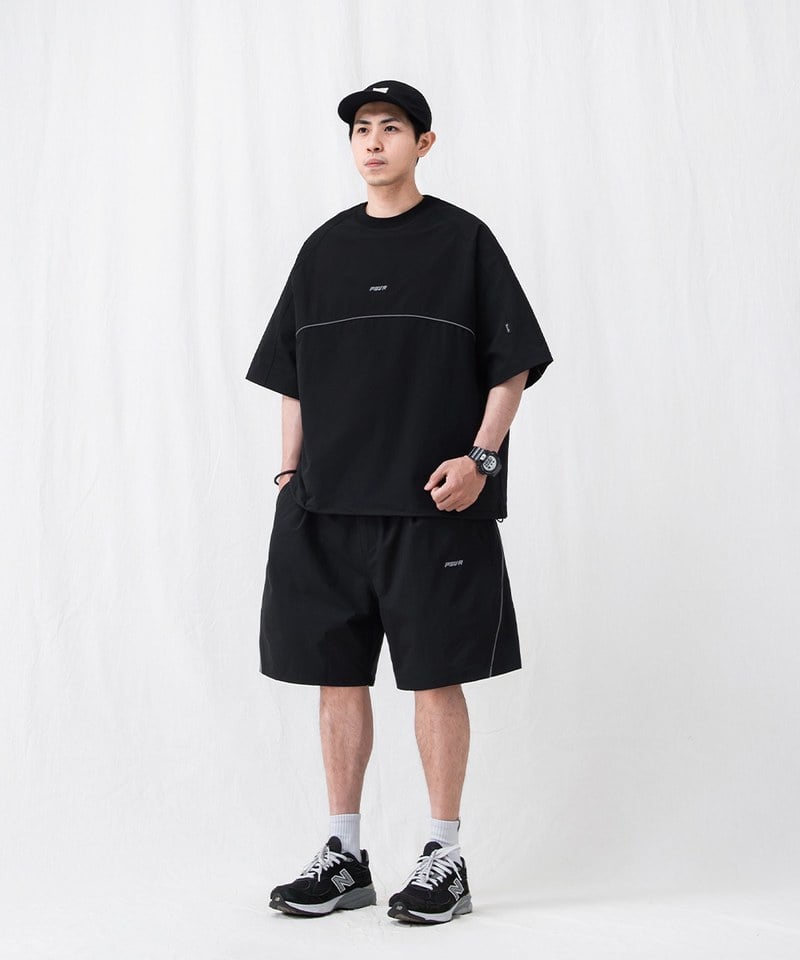 PSV0115-251 出芽飾邊上衣 MATTE NYLON WATER-REPELLENT T-