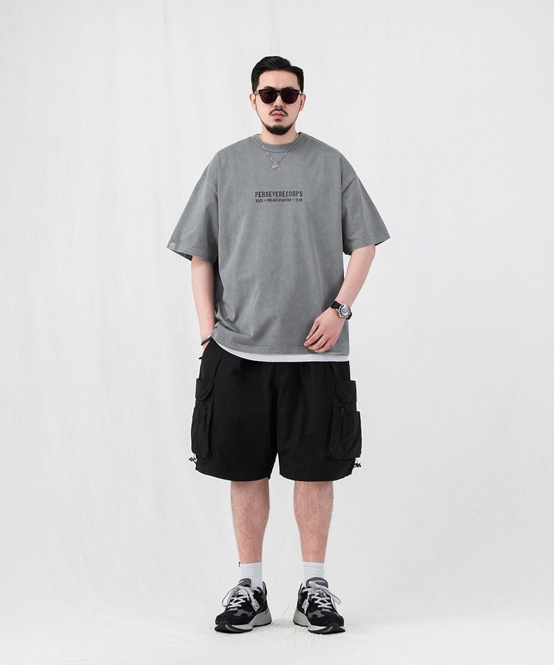 PSV0116-251 標語圖樣水洗T恤 PIGMENT-DYED WATCHWORD T-SHIRT