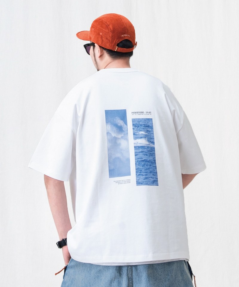 PSV0117-252 照片圖像短TEE PHOTO GRAPHIC T-SHIRT