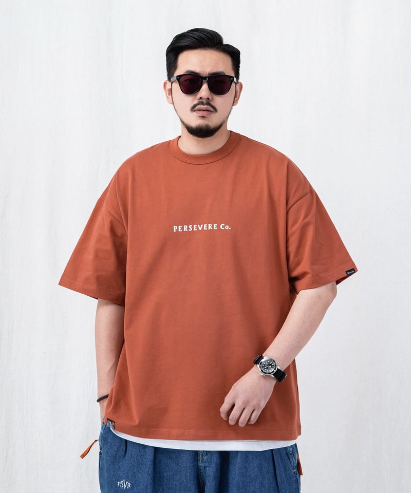 PSV0119-252 鎖鏈繡字型圖像T恤 CHAIN-STITCHED GRAPHIC T-SHIRT
