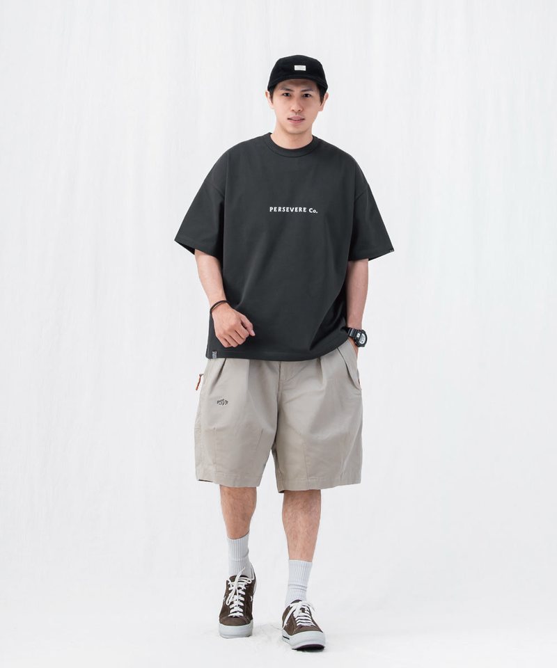 PSV0119-252 鎖鏈繡字型圖像T恤 CHAIN-STITCHED GRAPHIC T-SHIRT