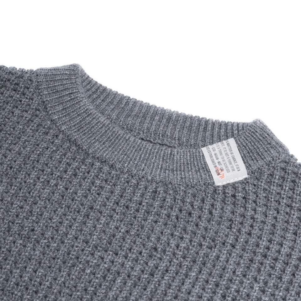 華夫格針織毛衣