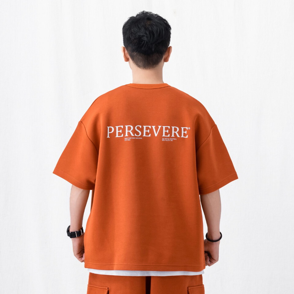 寬版棉套裝上衣 LOOSE FIT COTTON T SHIRT