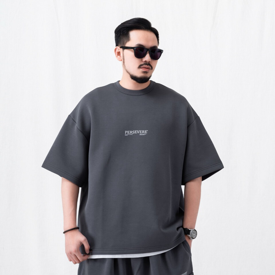 寬版棉套裝上衣 LOOSE FIT COTTON T SHIRT