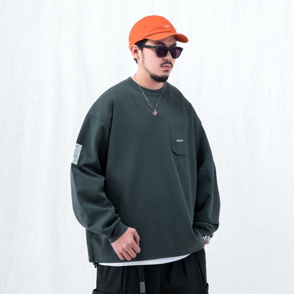 PSV0133-262 定番口袋長TEE CLASSIC LS POCKET T-SHIRT