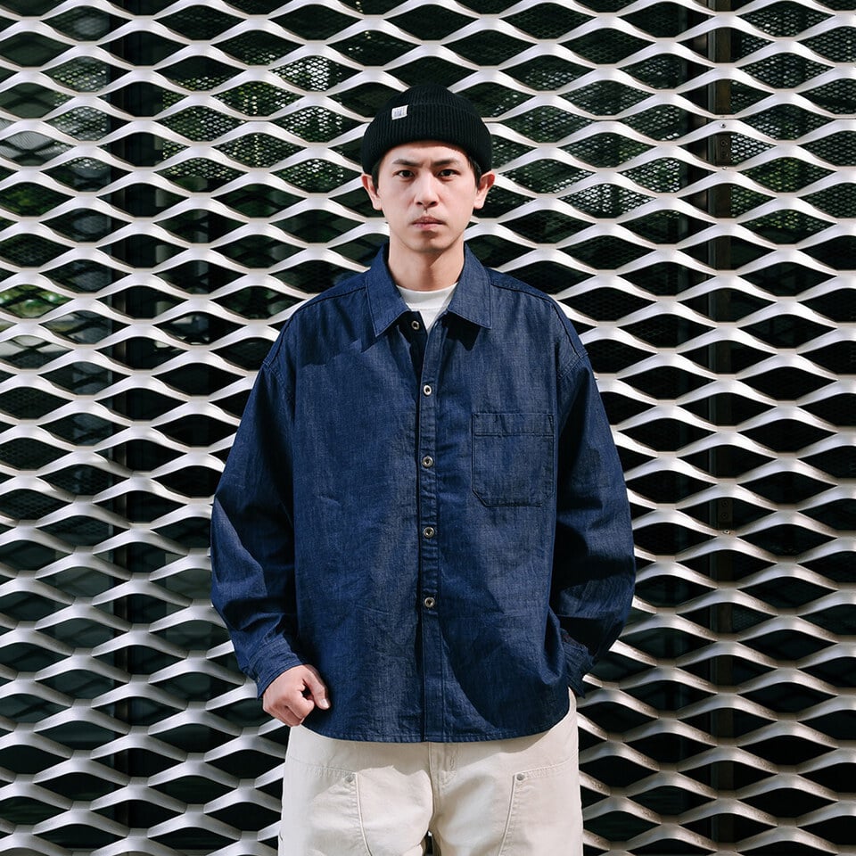 PSV0208-261 牛仔襯衫