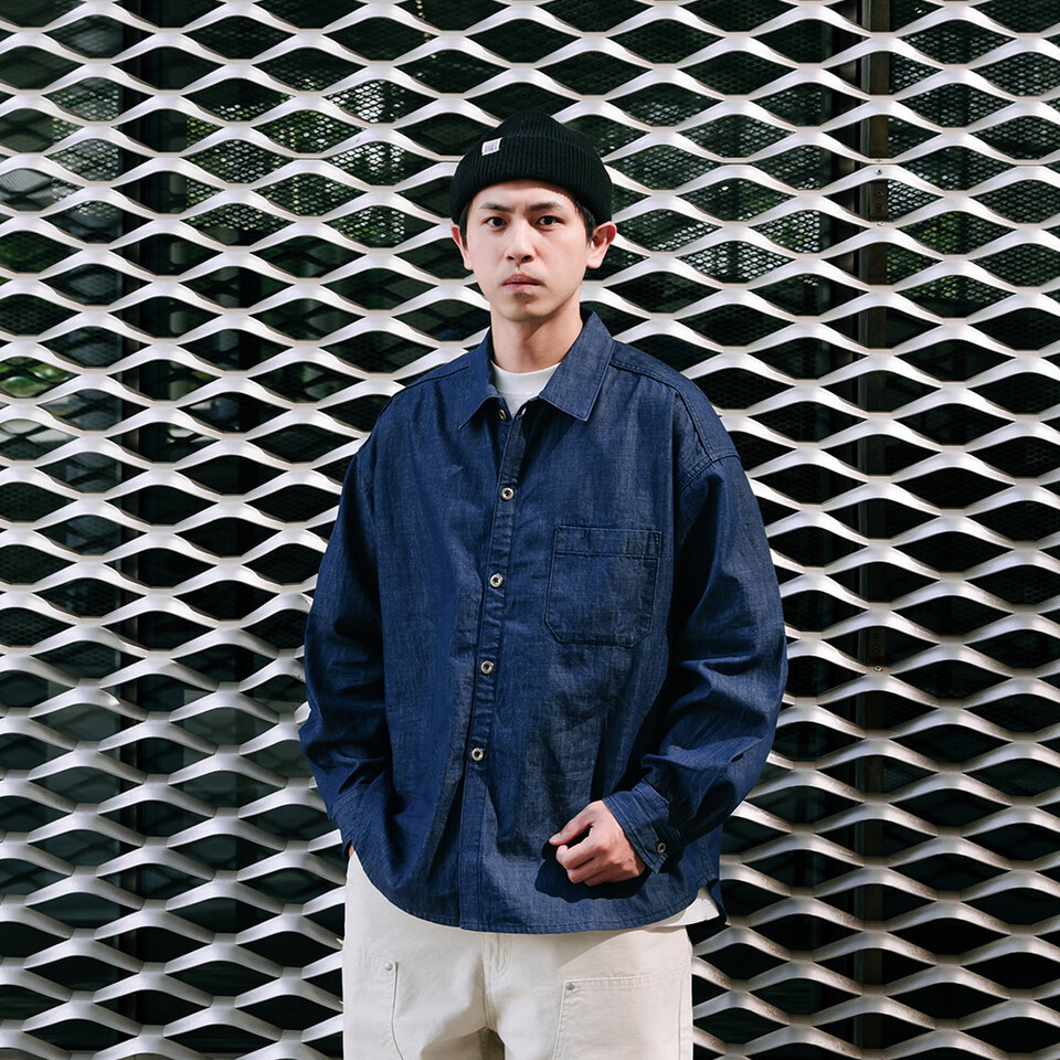 PSV0208-261 牛仔襯衫