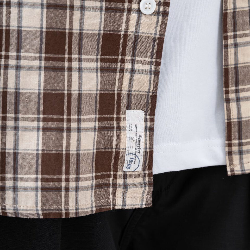 寬版短袖襯杉 LOOSE-FIT POCKET SHIRT