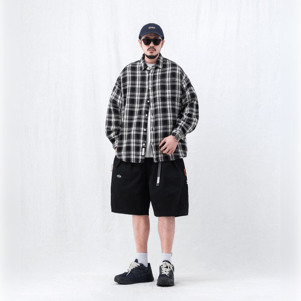 PSV0210-262 寬版長袖襯衫 loose-fit LS shirt