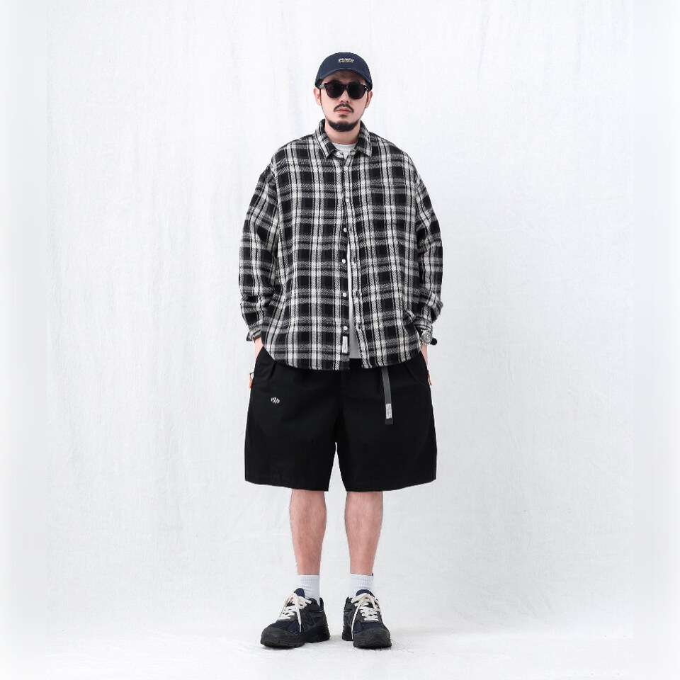 PSV0210-262 寬版長袖襯衫 loose-fit LS shirt