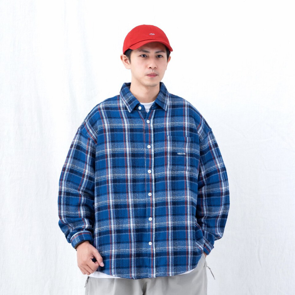 PSV0210-262 寬版長袖襯衫 loose-fit LS shirt
