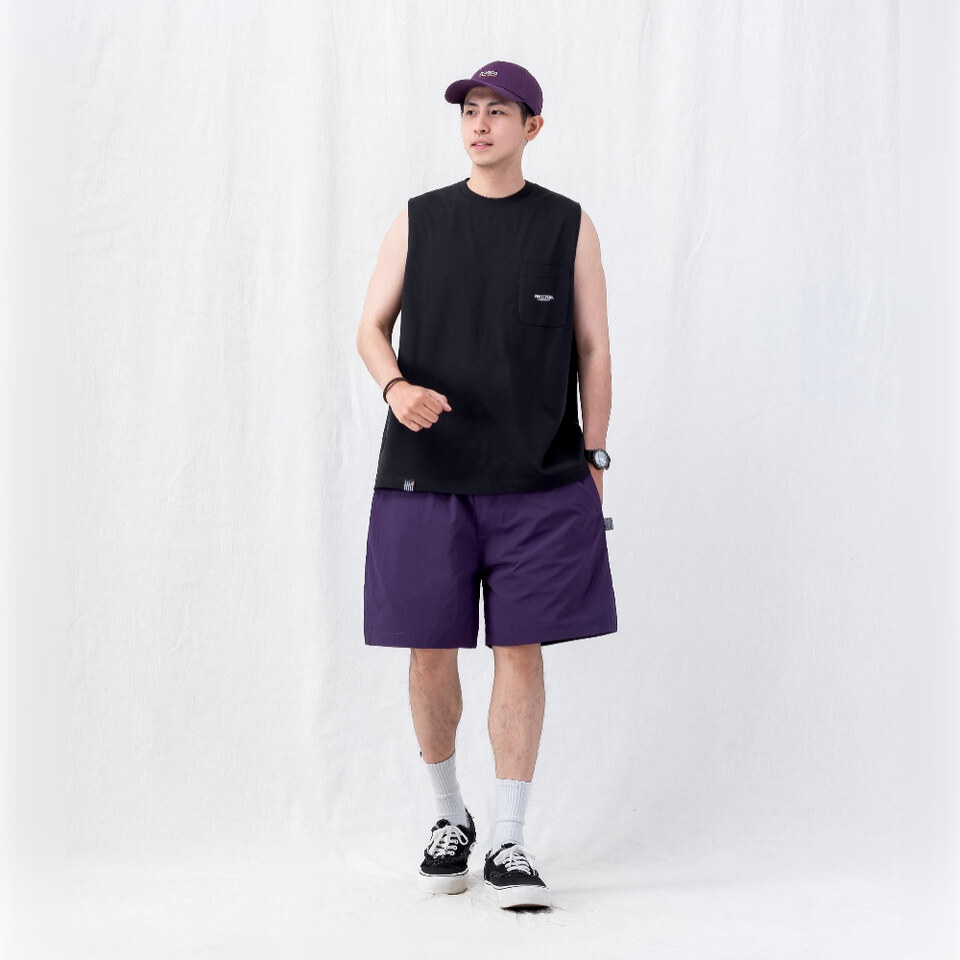 PSV0507-261 口袋寬肩背心 WIDE-SHOULDER POCKET TANK TOP