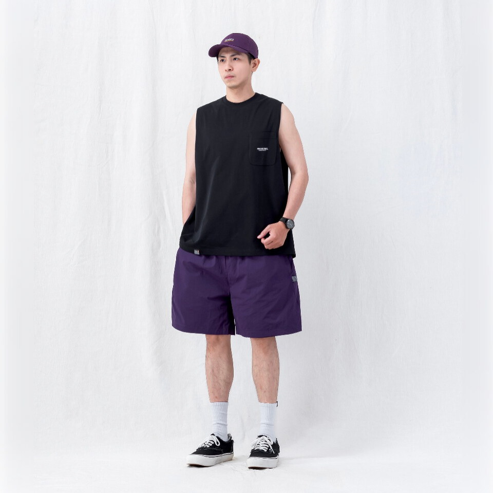 PSV0507-261 口袋寬肩背心 WIDE-SHOULDER POCKET TANK TOP