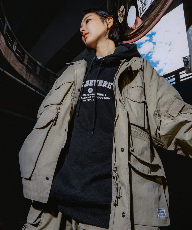 PERSEVERE X AES 聯名多口袋戰術外套