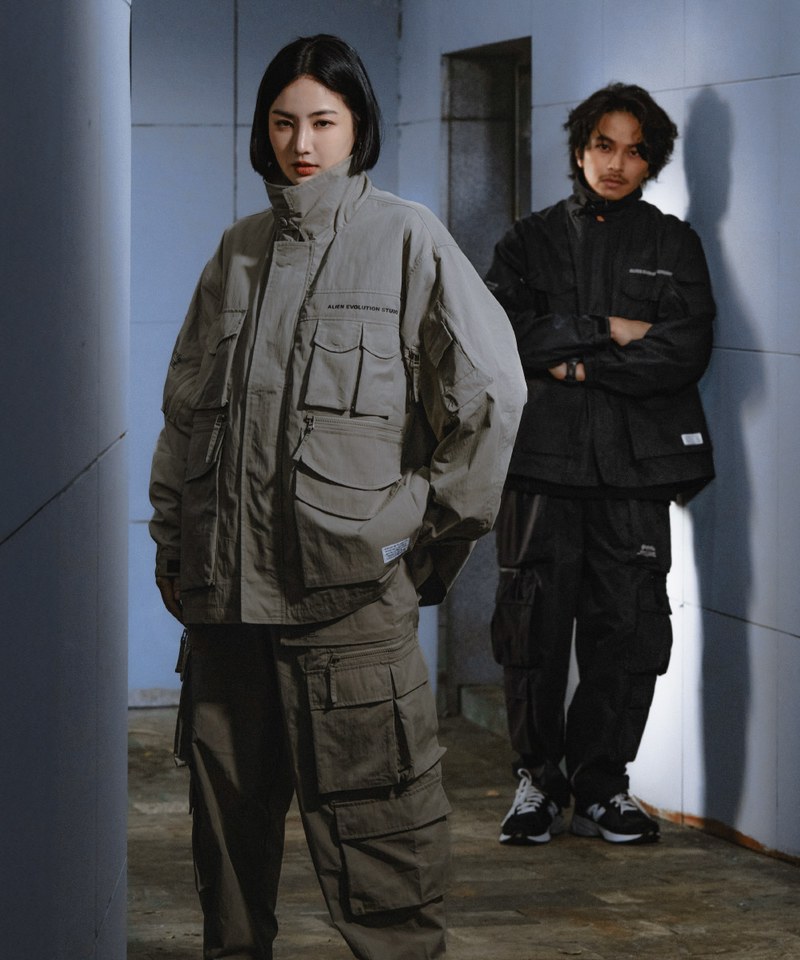 PERSEVERE X AES 聯名多口袋戰術外套