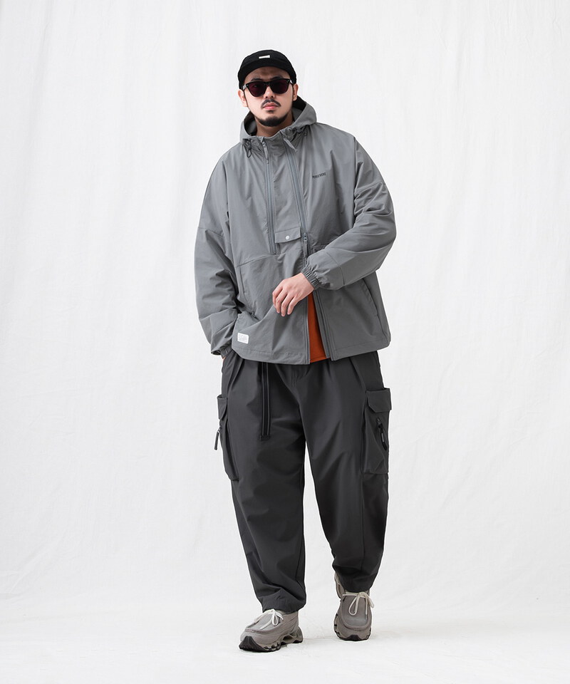 防潑水連帽外套 WATER-REPELLENT PULLOVER SHELL JACKET